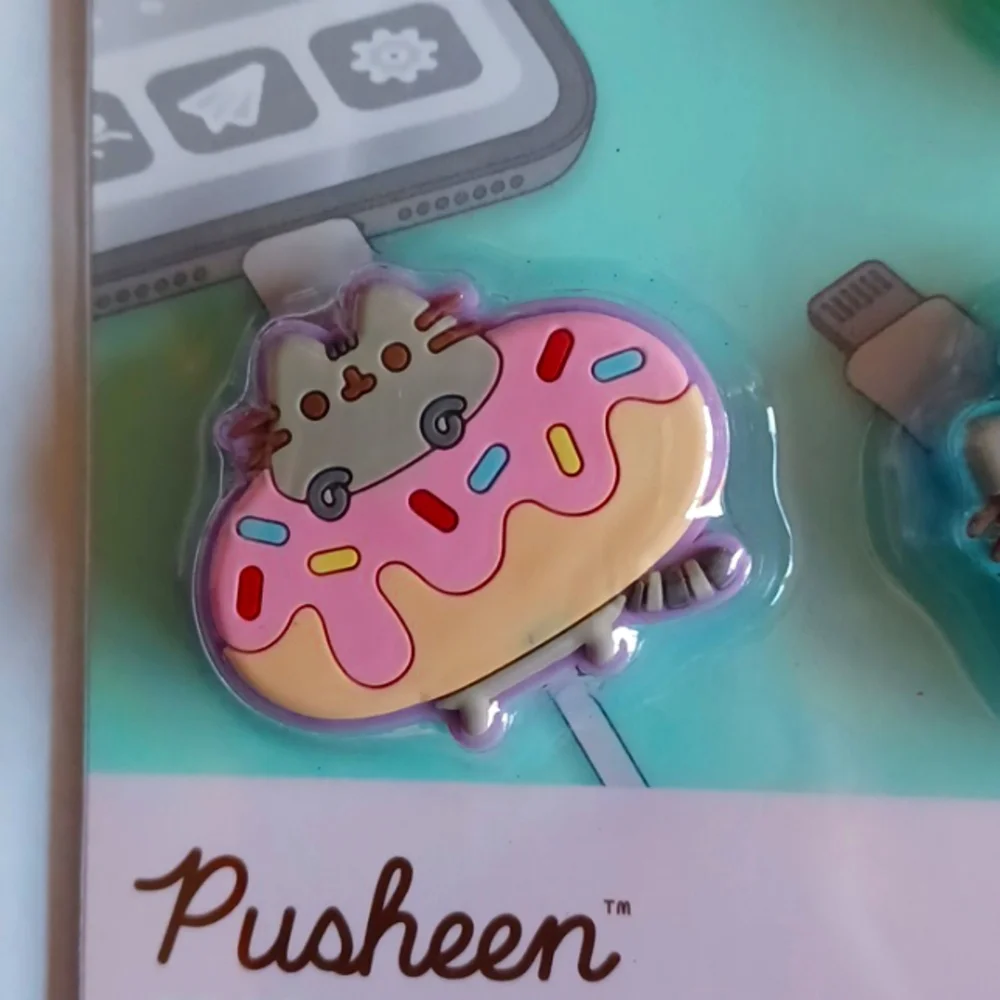 Pusheen cable end protectors BNIB VHTF RARE